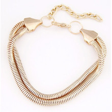 Alibaba wholesale new gold chain design for men gold hand chain bracelet